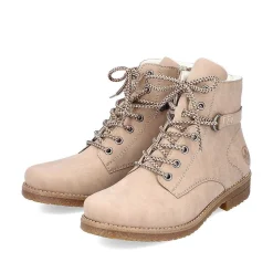 Sale Women'S Corded Boots Sand Beige Ladies Ankle Boots & Boots