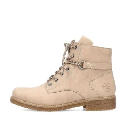 Sale Women'S Corded Boots Sand Beige Ladies Ankle Boots & Boots