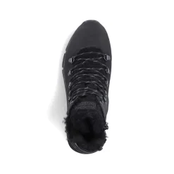 Online Women'S Corded Boots Asphalt Black Ladies Ankle Boots & Boots