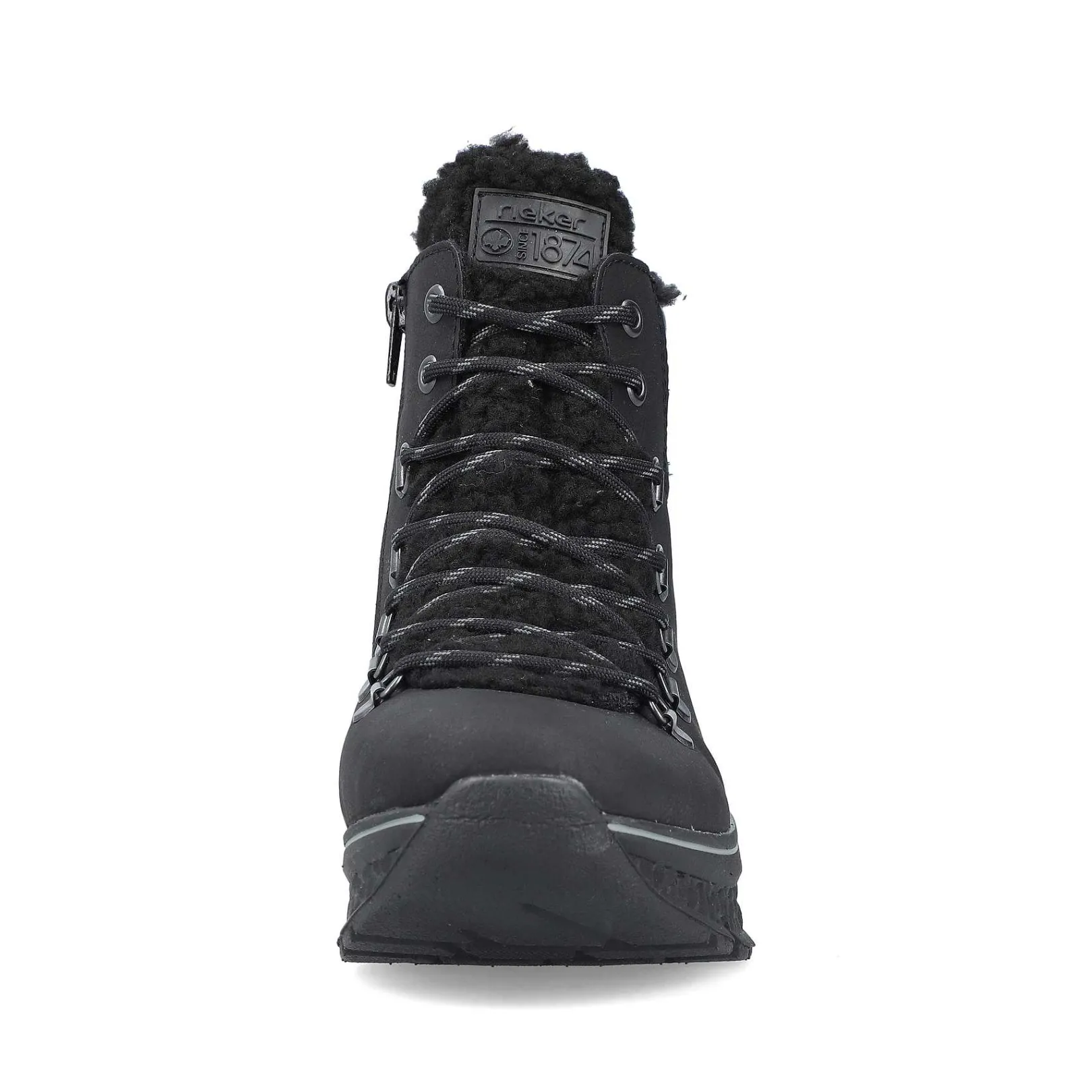 Online Women'S Corded Boots Asphalt Black Ladies Ankle Boots & Boots
