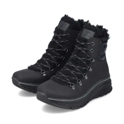 Online Women'S Corded Boots Asphalt Black Ladies Ankle Boots & Boots