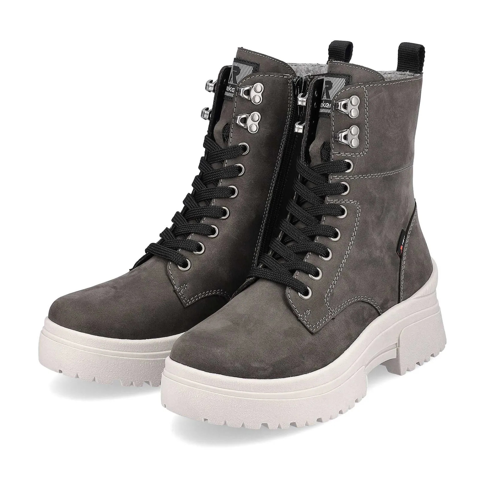 Outlet Women'S Corded Boots Graphite Ladies Ankle Boots & Boots