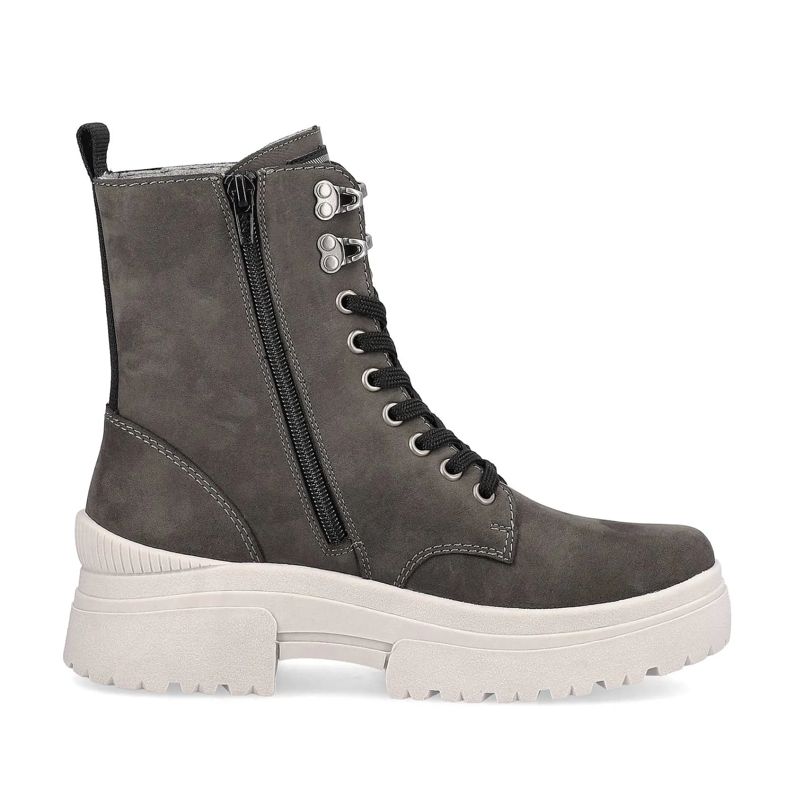Outlet Women'S Corded Boots Graphite Ladies Ankle Boots & Boots