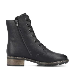 Clearance Women'S Corded Boots Night Black Ladies Ankle Boots & Boots
