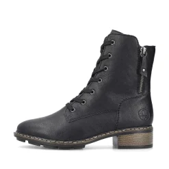 Clearance Women'S Corded Boots Night Black Ladies Ankle Boots & Boots