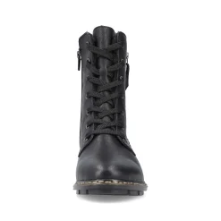 Clearance Women'S Corded Boots Night Black Ladies Ankle Boots & Boots