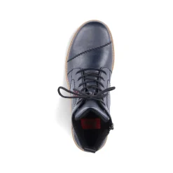 Outlet Women'S Corded Boots Navy Blue Ladies Ankle Boots & Boots