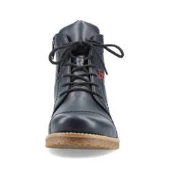 Outlet Women'S Corded Boots Navy Blue Ladies Ankle Boots & Boots