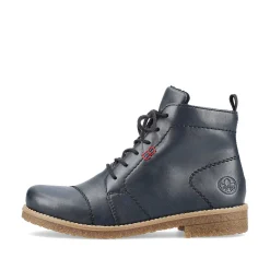 Outlet Women'S Corded Boots Navy Blue Ladies Ankle Boots & Boots
