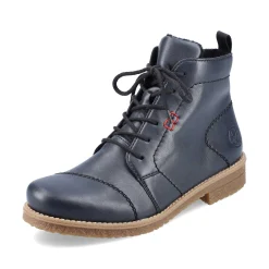 Outlet Women'S Corded Boots Navy Blue Ladies Ankle Boots & Boots