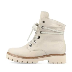 Outlet Women'S Corded Boots Cream Beige Ladies Ankle Boots & Boots