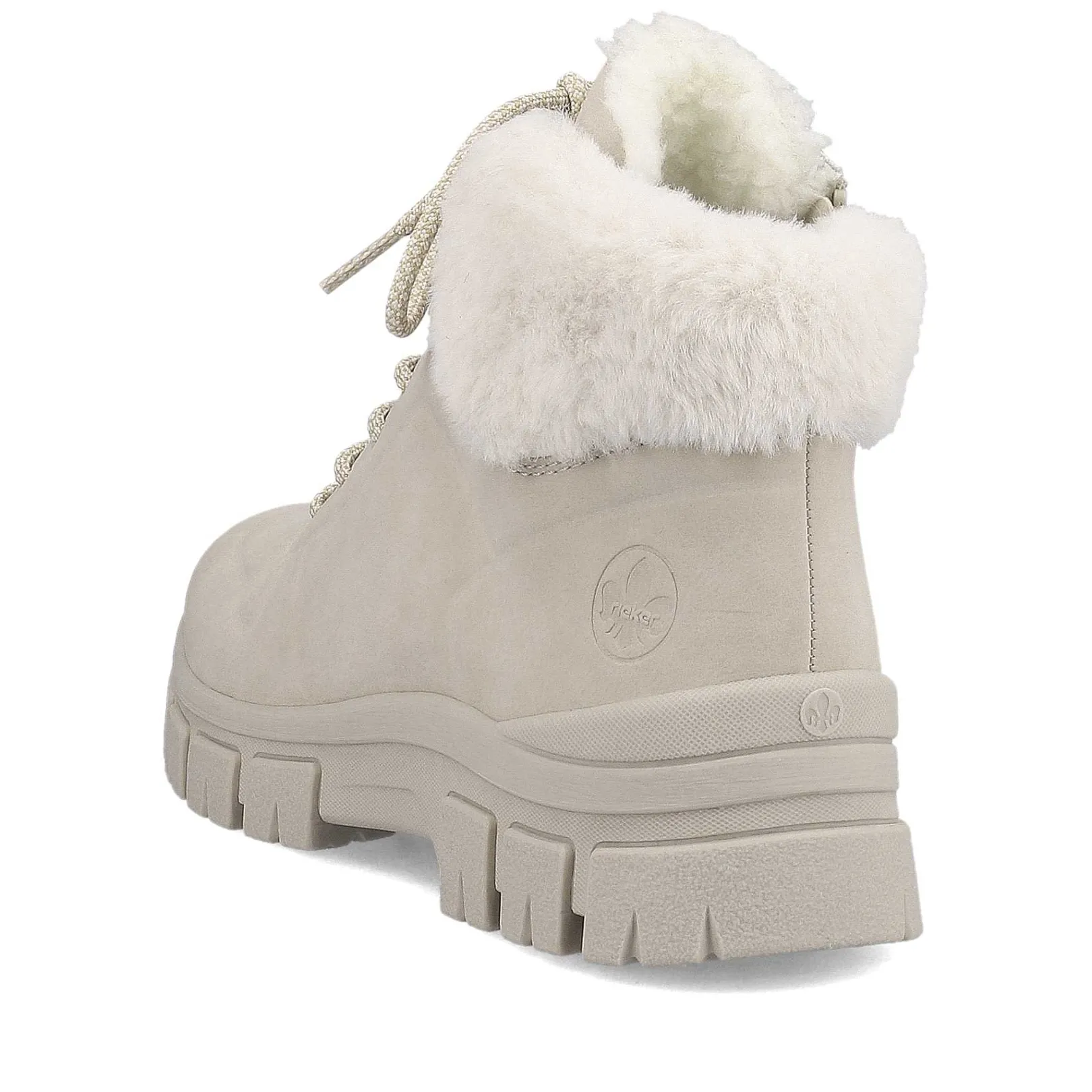 Women'S Corded Boots Light Beige Ladies Ankle Boots & Boots