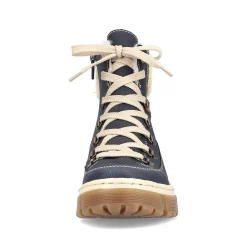 Hot Women'S Corded Boots Sea Blue Ladies Ankle Boots & Boots