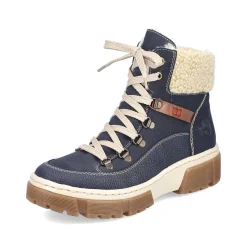 Hot Women'S Corded Boots Sea Blue Ladies Ankle Boots & Boots