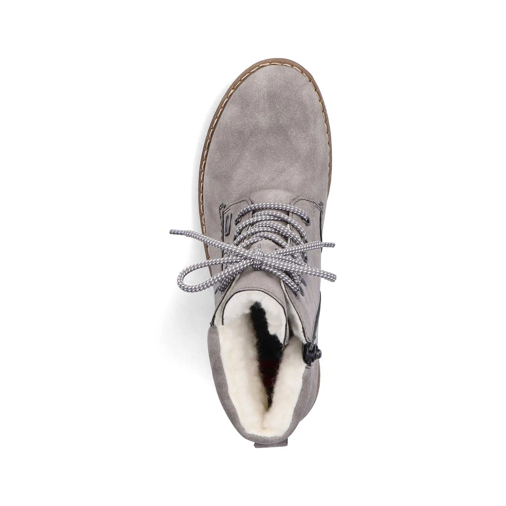 Hot Women'S Corded Boots Silver Gray Ladies Ankle Boots & Boots