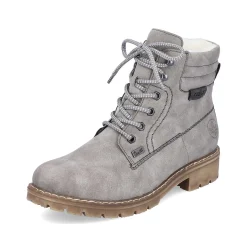 Hot Women'S Corded Boots Silver Gray Ladies Ankle Boots & Boots