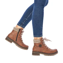 Sale Women'S Corded Boots, Nut Brown Ladies Ankle Boots & Boots
