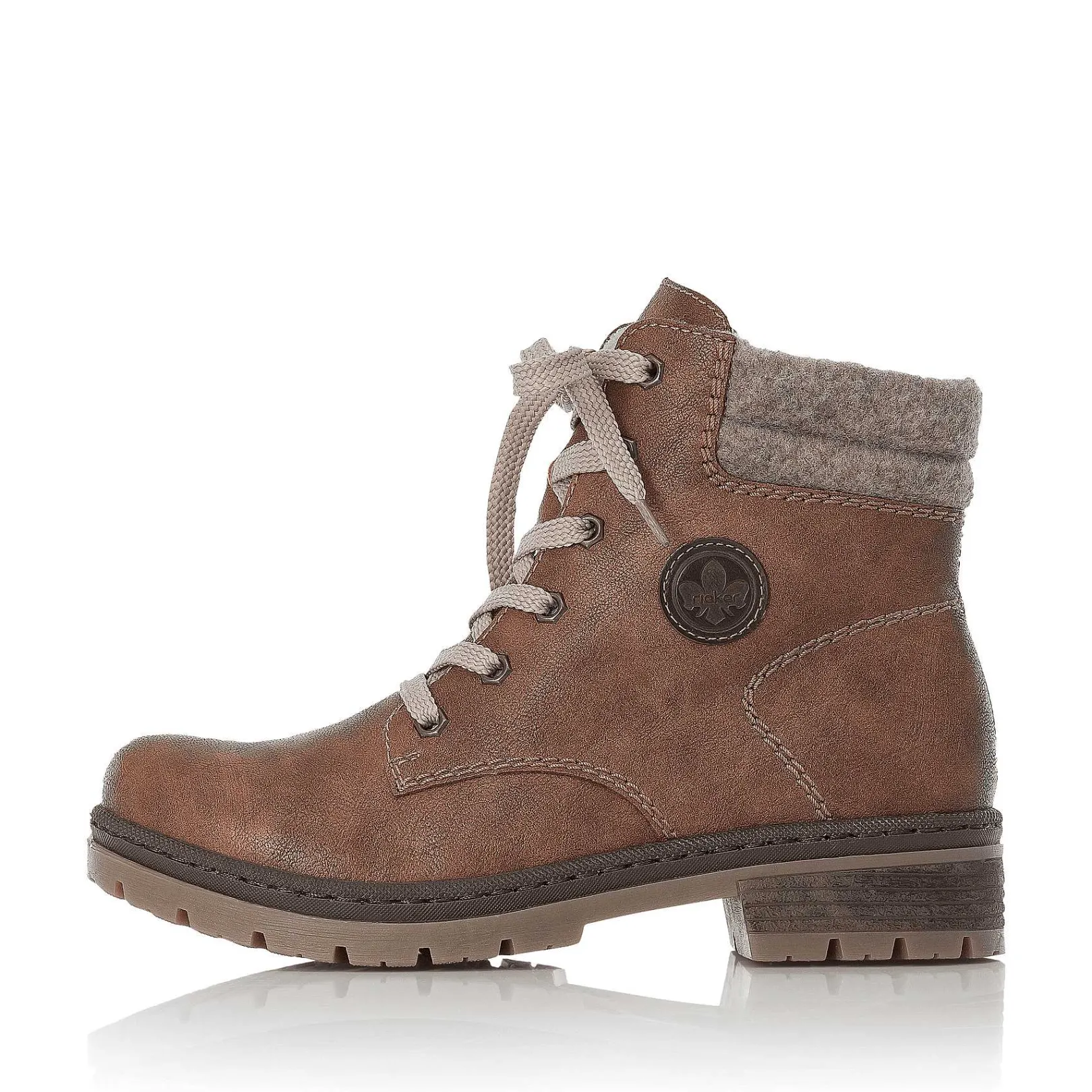 Sale Women'S Corded Boots, Nut Brown Ladies Ankle Boots & Boots