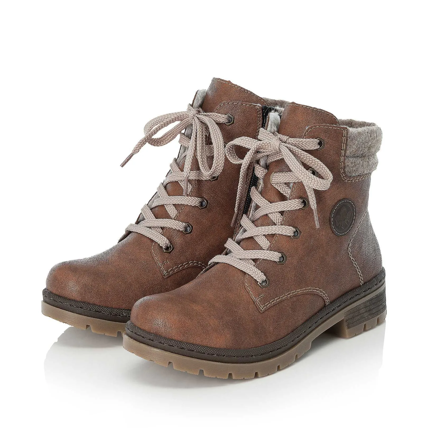 Sale Women'S Corded Boots, Nut Brown Ladies Ankle Boots & Boots