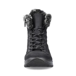 New Women'S Corded Boots Night Black Ladies Ankle Boots & Boots