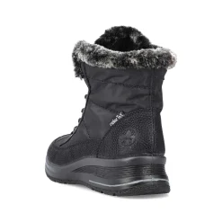 New Women'S Corded Boots Night Black Ladies Ankle Boots & Boots