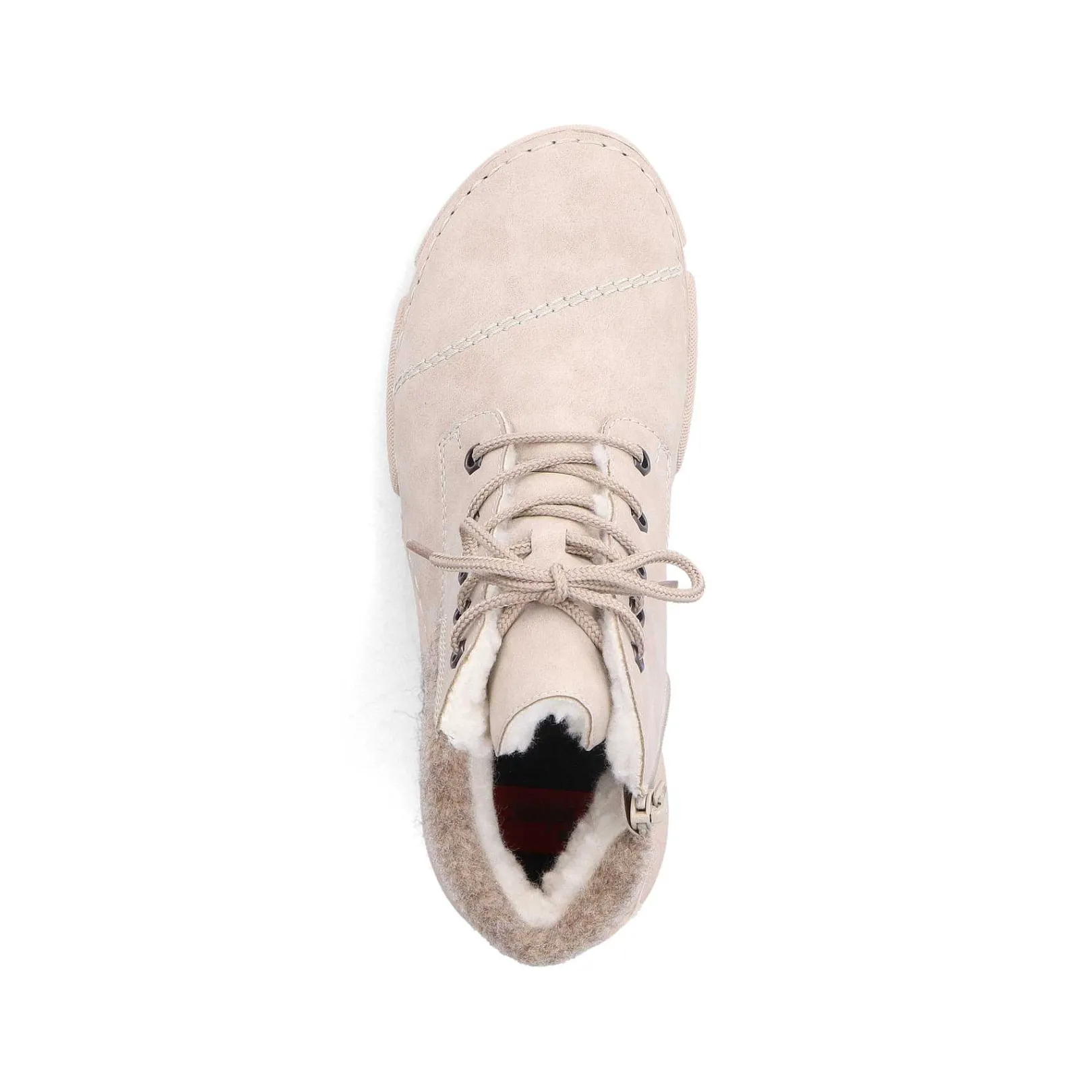 Sale Women'S Corded Boots Light Beige Ladies Ankle Boots & Boots