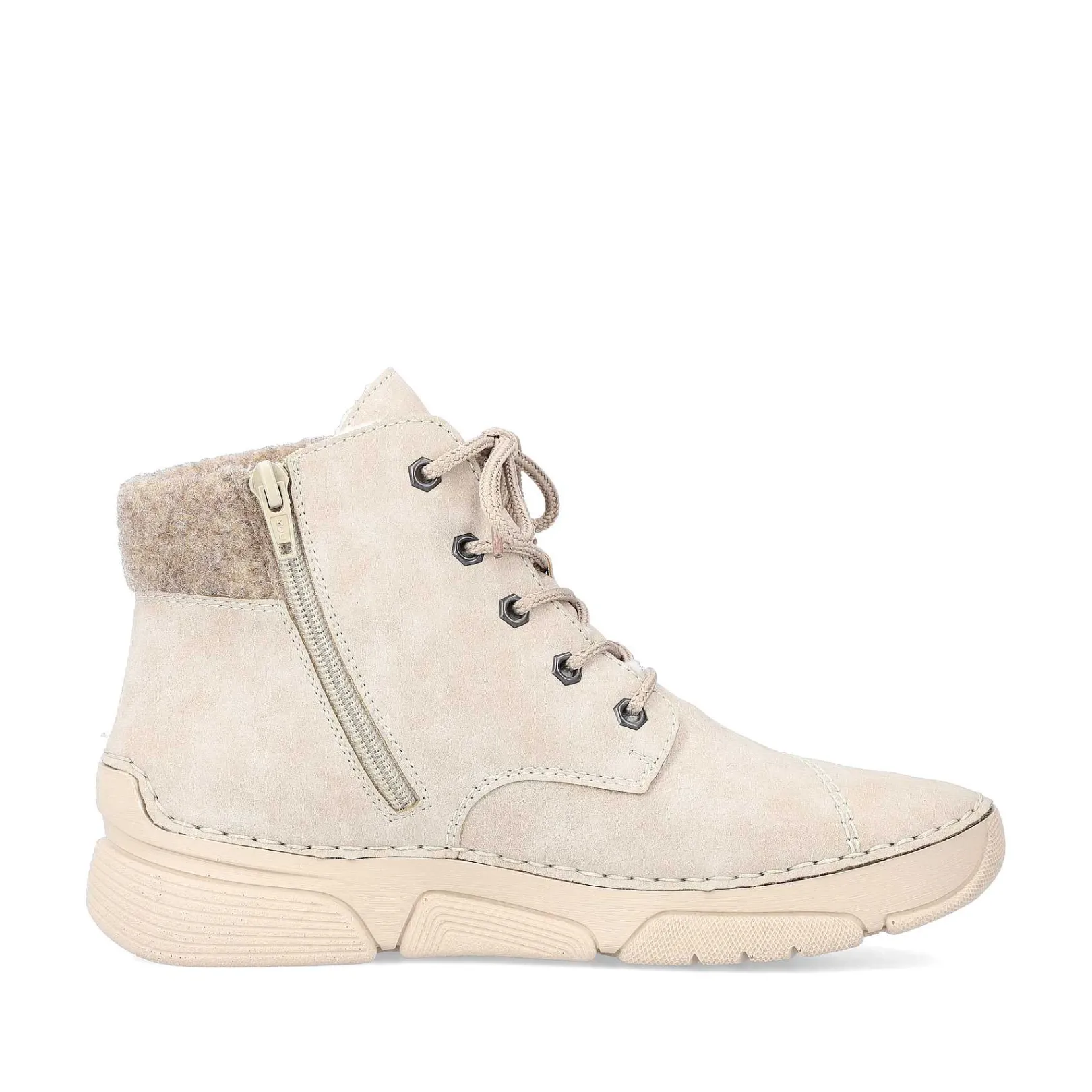 Sale Women'S Corded Boots Light Beige Ladies Ankle Boots & Boots