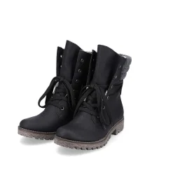 Online Women'S Corded Boots Night Black Ladies Ankle Boots & Boots