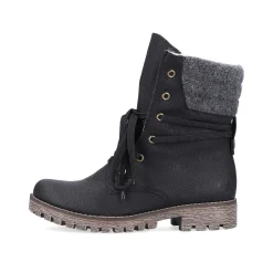 Online Women'S Corded Boots Night Black Ladies Ankle Boots & Boots