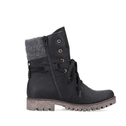 Online Women'S Corded Boots Night Black Ladies Ankle Boots & Boots