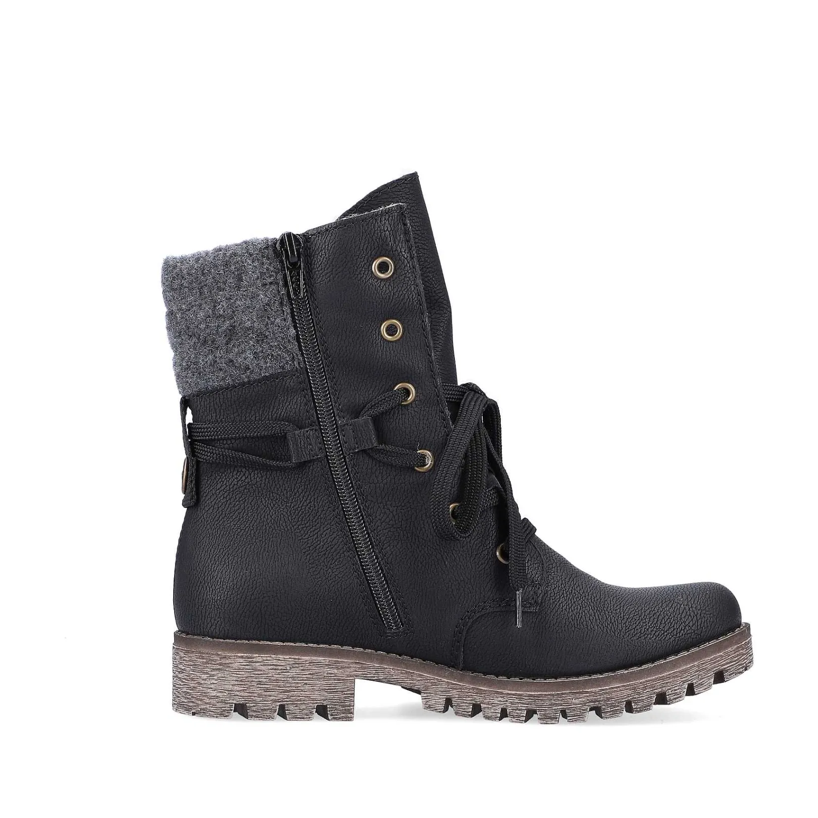 Online Women'S Corded Boots Night Black Ladies Ankle Boots & Boots