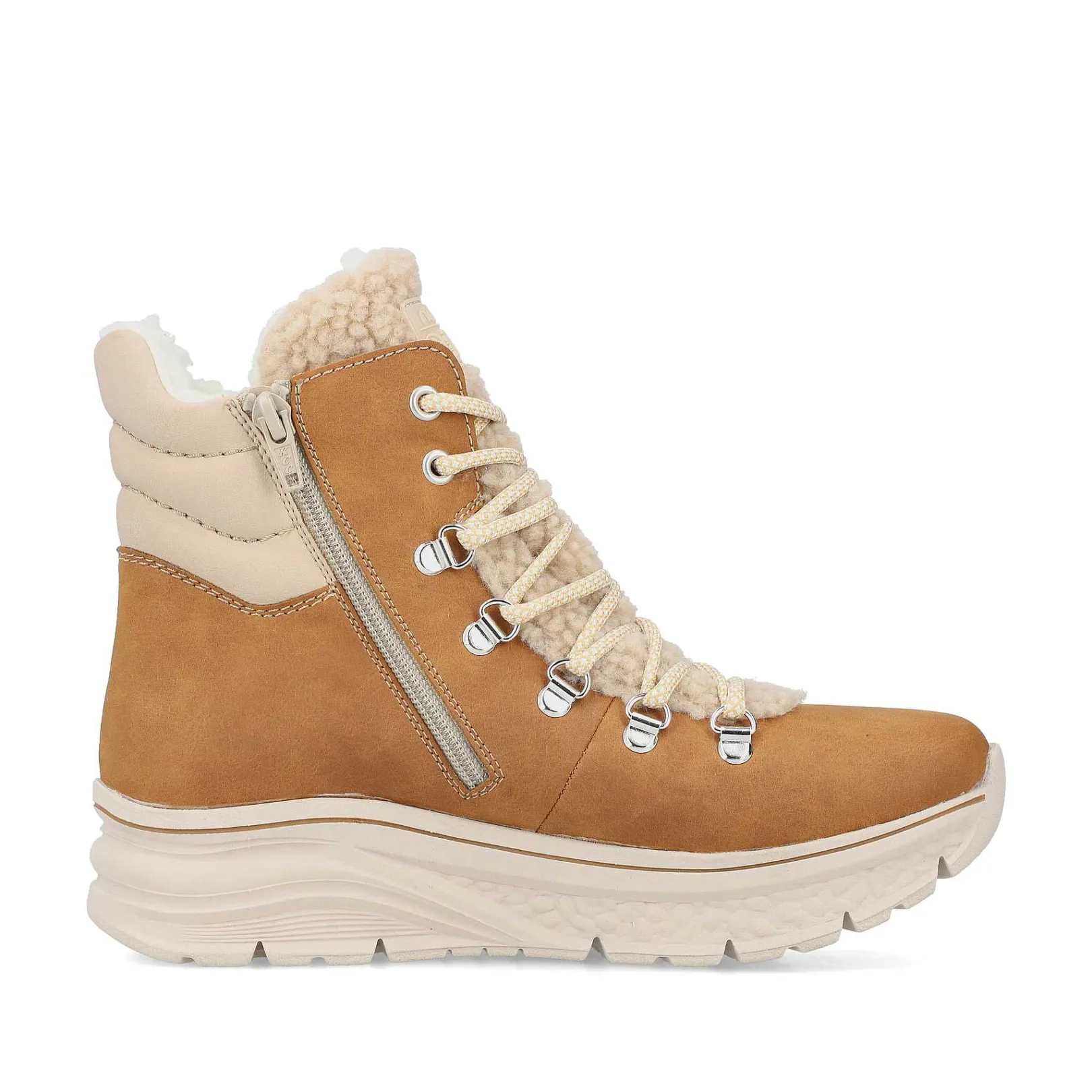 Women'S Corded Boots Nougat Brown Ladies Ankle Boots & Boots