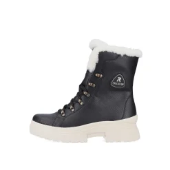 Online Women'S Corded Boots Deep Black Ladies Ankle Boots & Boots