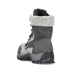 Online Women'S Corded Boots Silver Gray Ladies Ankle Boots & Boots