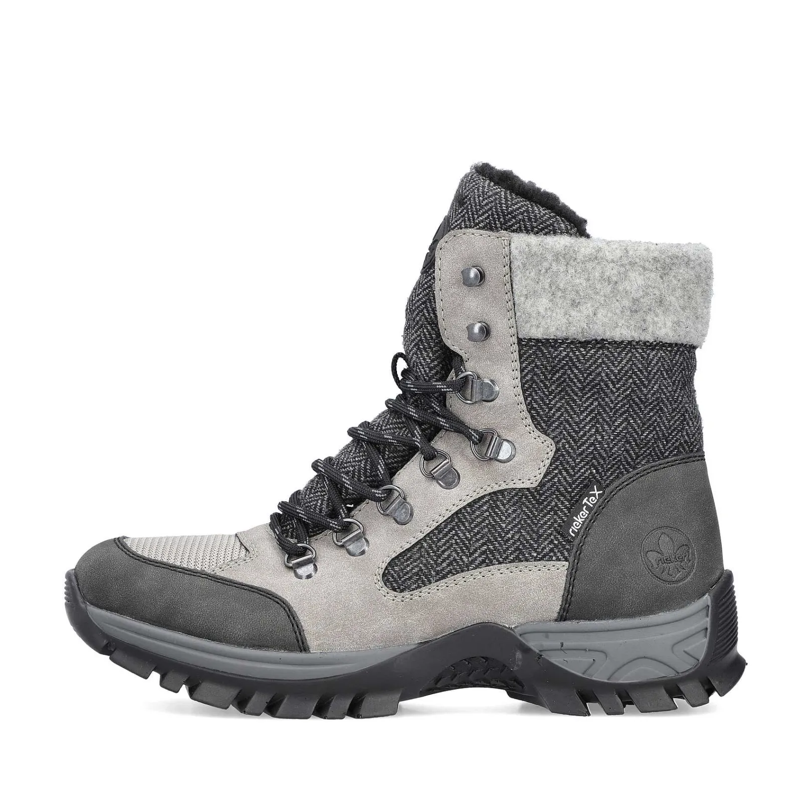 Online Women'S Corded Boots Silver Gray Ladies Ankle Boots & Boots