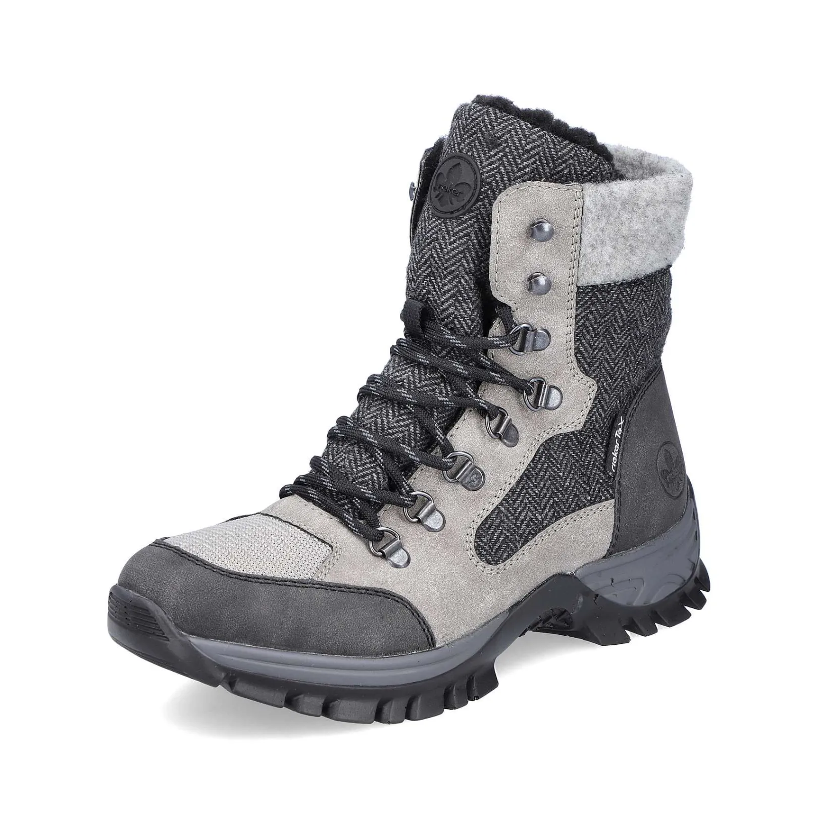 Online Women'S Corded Boots Silver Gray Ladies Ankle Boots & Boots