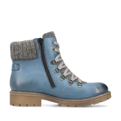 Best Women'S Corded Boots, Slate Blue Ladies Ankle Boots & Boots