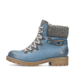 Best Women'S Corded Boots, Slate Blue Ladies Ankle Boots & Boots