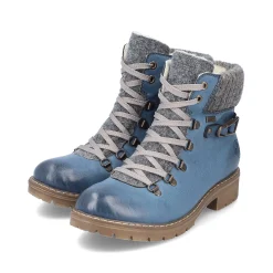 Best Women'S Corded Boots, Slate Blue Ladies Ankle Boots & Boots