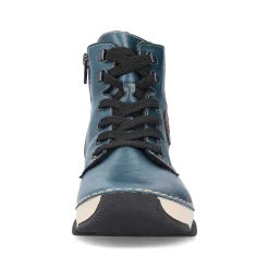 Hot Women'S Corded Boots Cyan Blue Ladies Ankle Boots & Boots