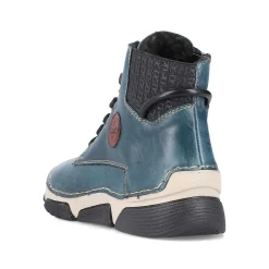 Hot Women'S Corded Boots Cyan Blue Ladies Ankle Boots & Boots
