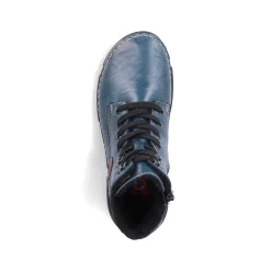 Hot Women'S Corded Boots Cyan Blue Ladies Ankle Boots & Boots
