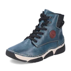 Hot Women'S Corded Boots Cyan Blue Ladies Ankle Boots & Boots