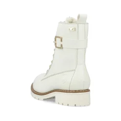 Hot Women'S Corded Boots Pure White Ladies Ankle Boots & Boots