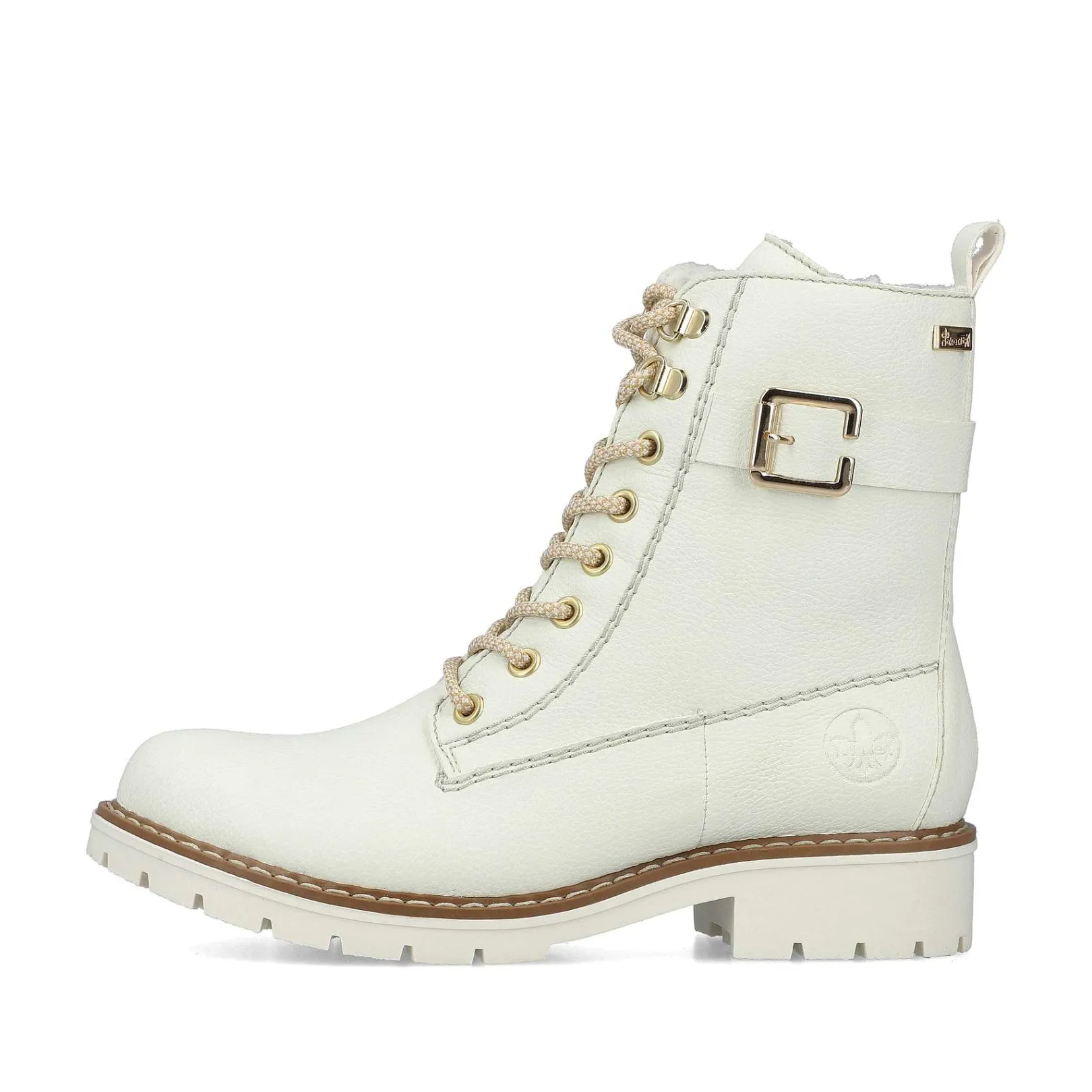 Hot Women'S Corded Boots Pure White Ladies Ankle Boots & Boots