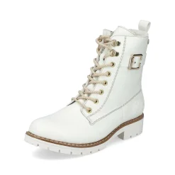 Hot Women'S Corded Boots Pure White Ladies Ankle Boots & Boots