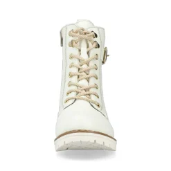 Hot Women'S Corded Boots Pure White Ladies Ankle Boots & Boots