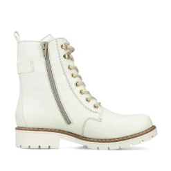 Hot Women'S Corded Boots Pure White Ladies Ankle Boots & Boots