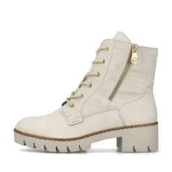 Online Women'S Corded Boots Cream Beige Ladies Ankle Boots & Boots