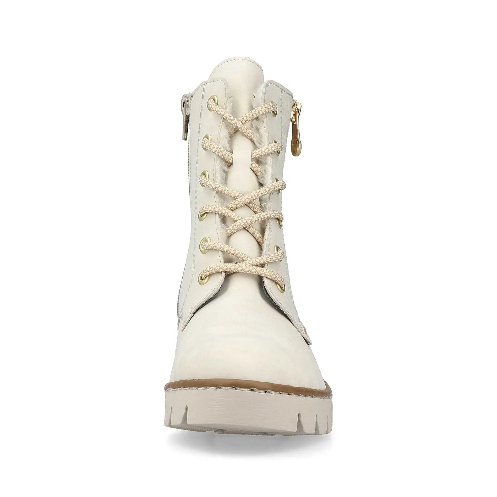 Online Women'S Corded Boots Cream Beige Ladies Ankle Boots & Boots